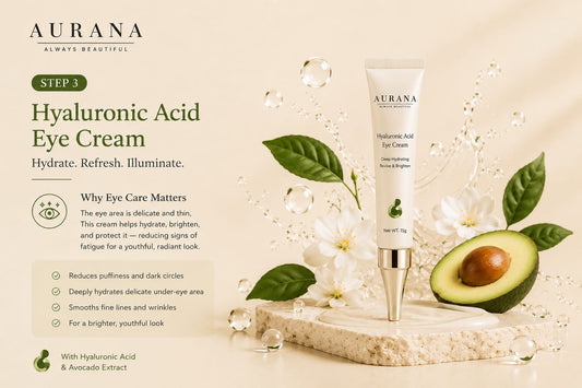 Aurana-Hyaluronic Acid Repairing Eye Cream 15g