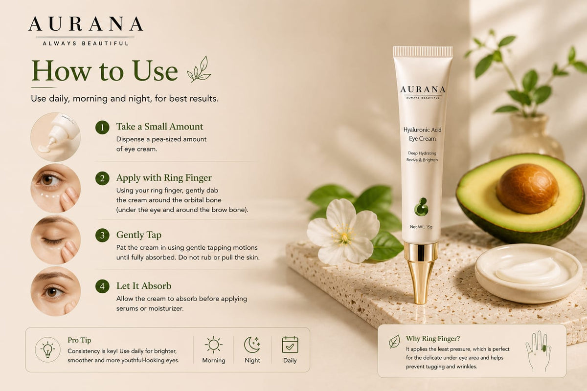 AURANA Hyaluronic Acid Repairing Eye Cream