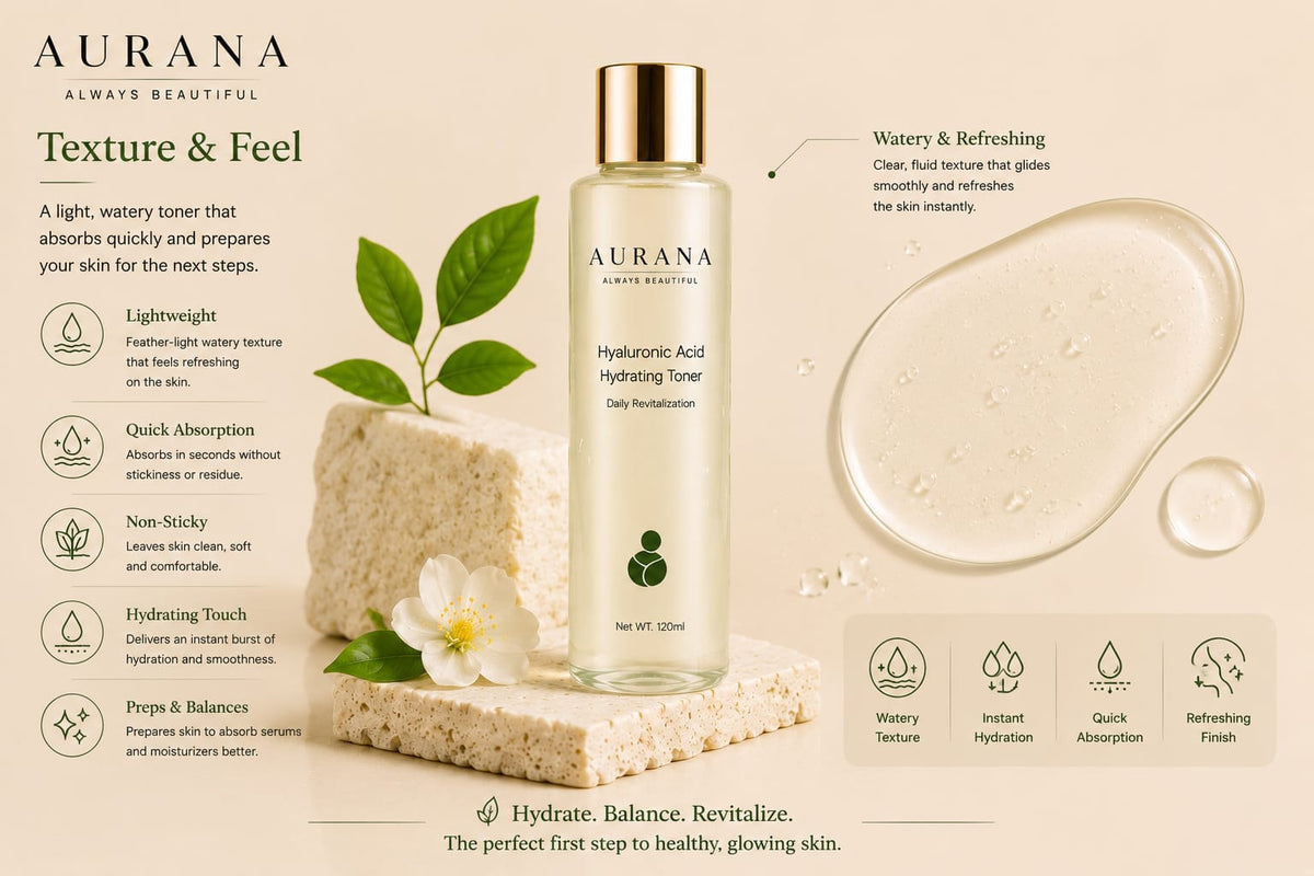 AURANA Hyaluronic Acid Moisturizing Toner