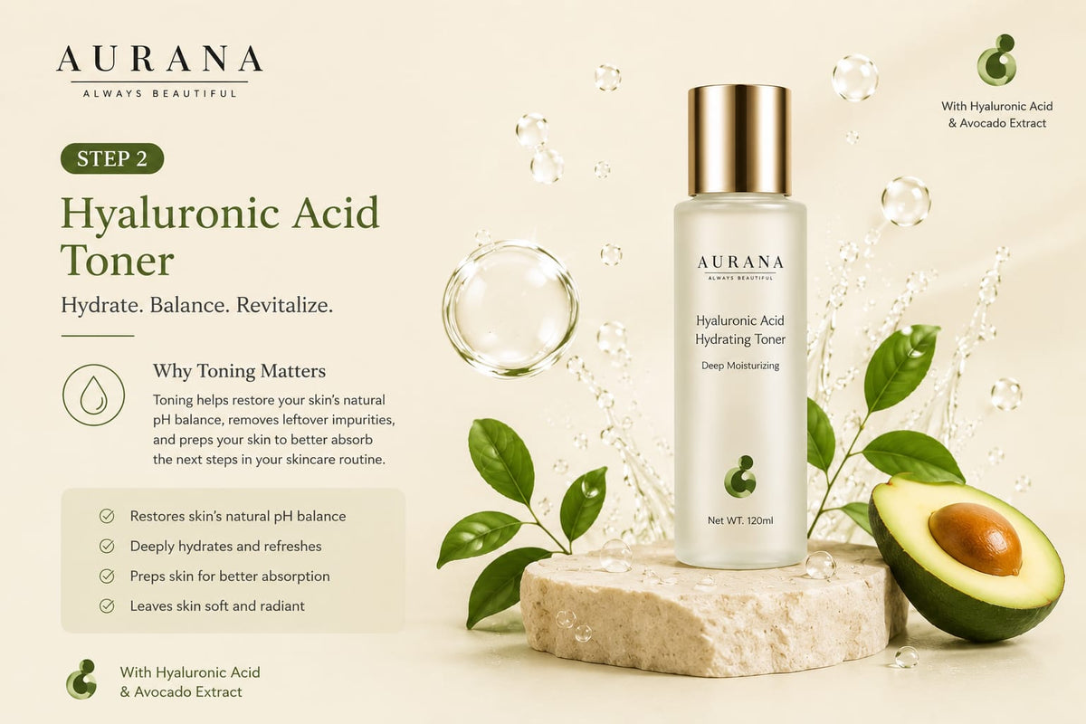 AURANA Hyaluronic Acid Moisturizing Toner