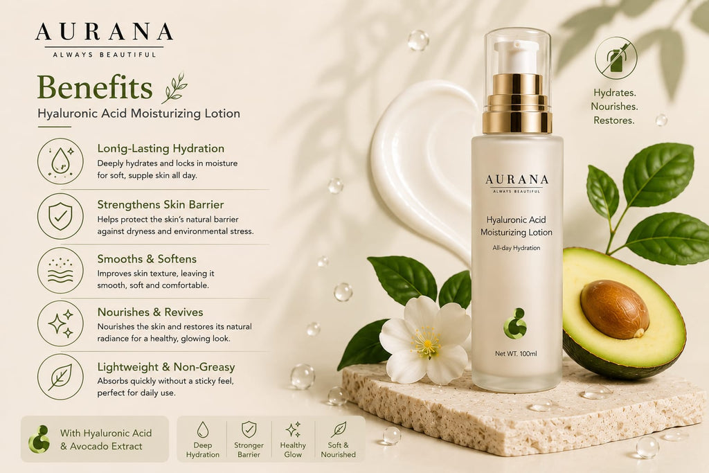 AURANA Hyaluronic Acid Moisturizing Lotion