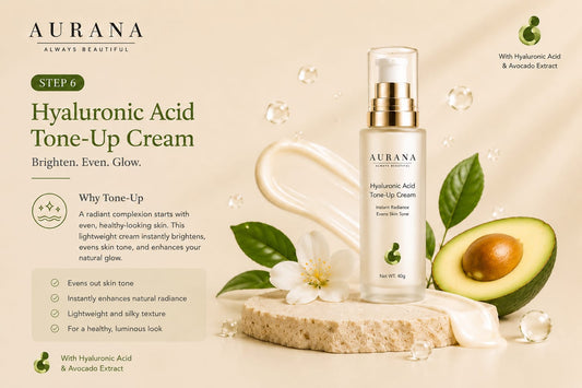 Aurana-Hyaluronic Acid Tone-Up Cream 40g